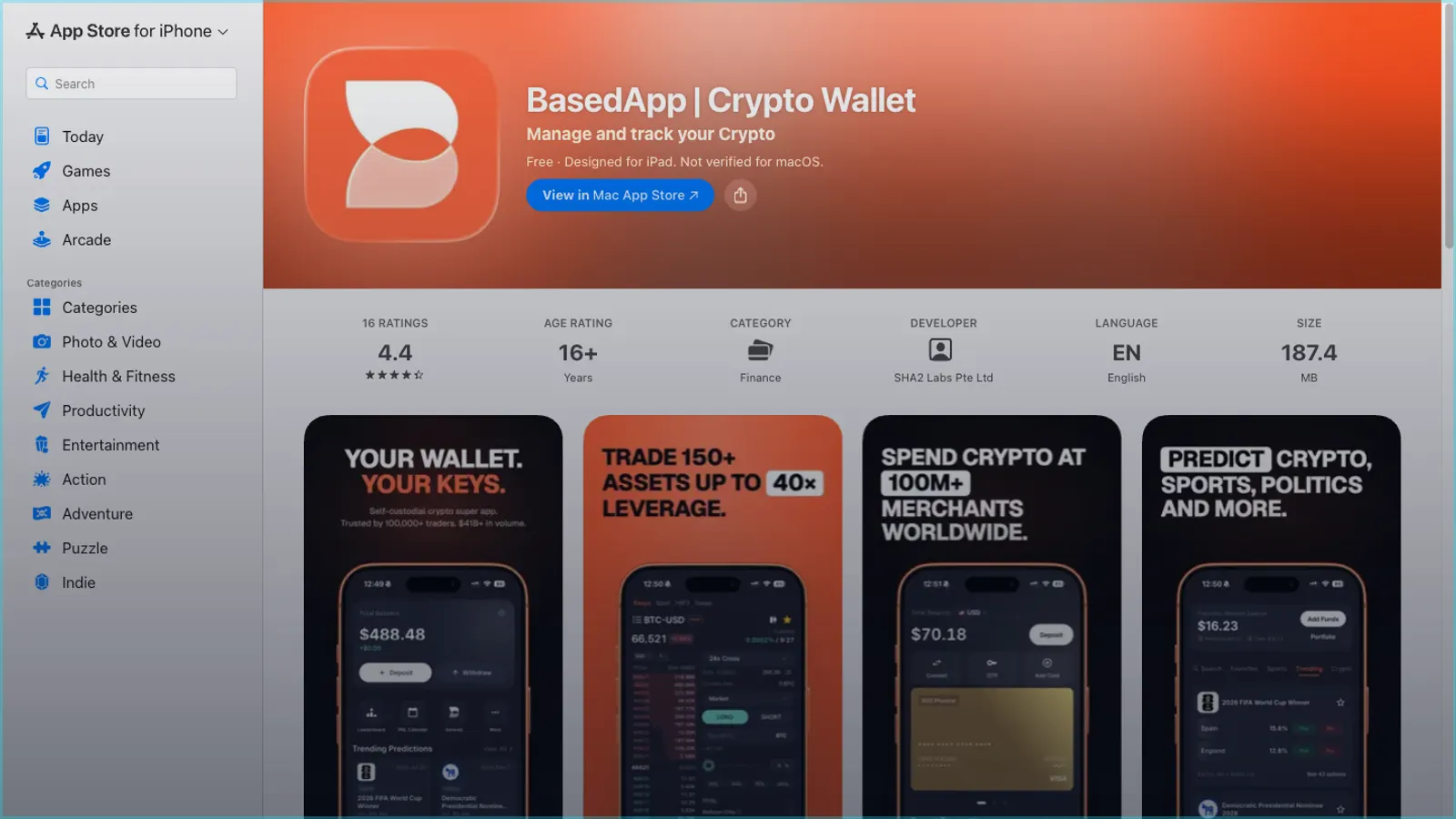 Based app review: Hyperliquid trading, $BASED staking and the Based Visa card