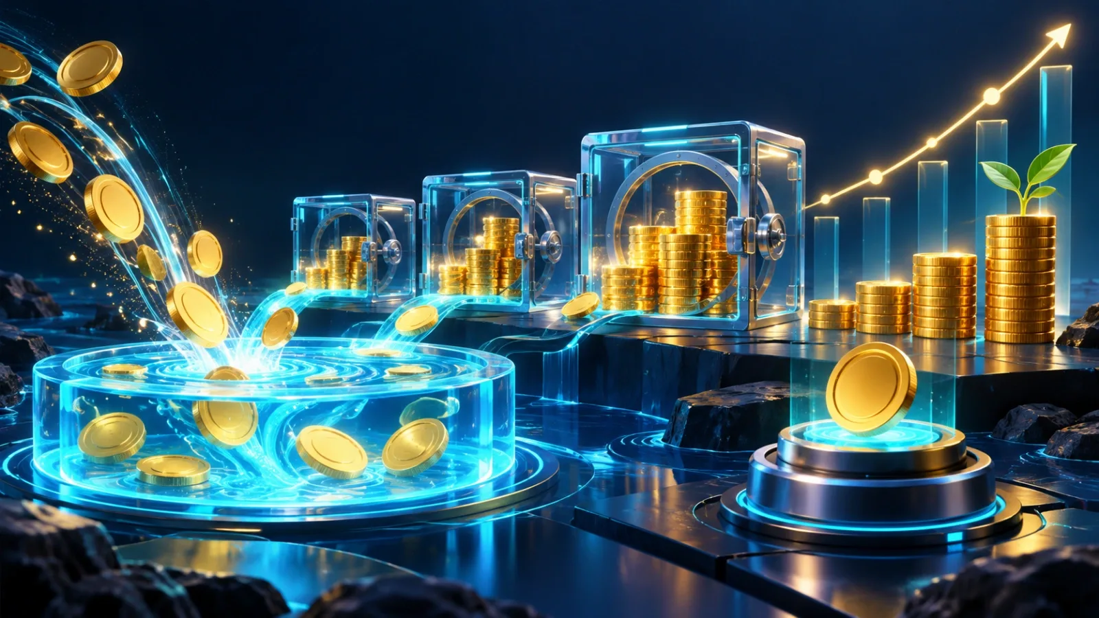 Crypto passive income on a DEX: staking, vaults and stablecoin yield on Hyperliquid, Lighter and Aster