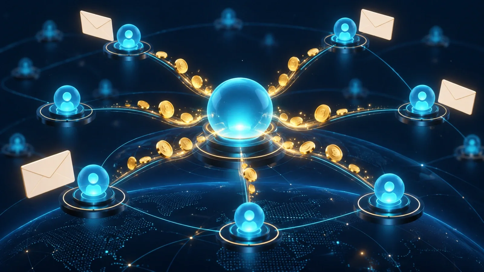 Crypto referral programs: referred traders sending DEX fee shares back to the referrer